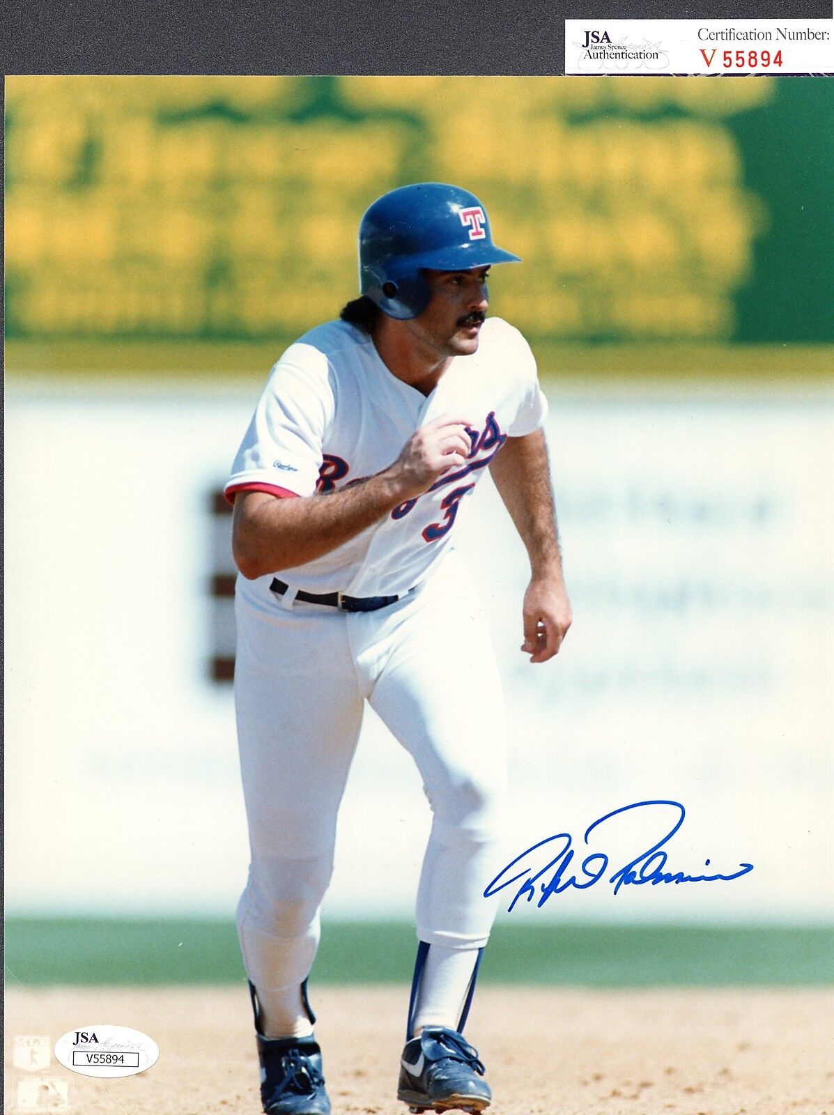 JSA Rafael Palmeiro Autographed Signed AUTO 8x10 Photo Poster painting Texas Rangers TRB 252