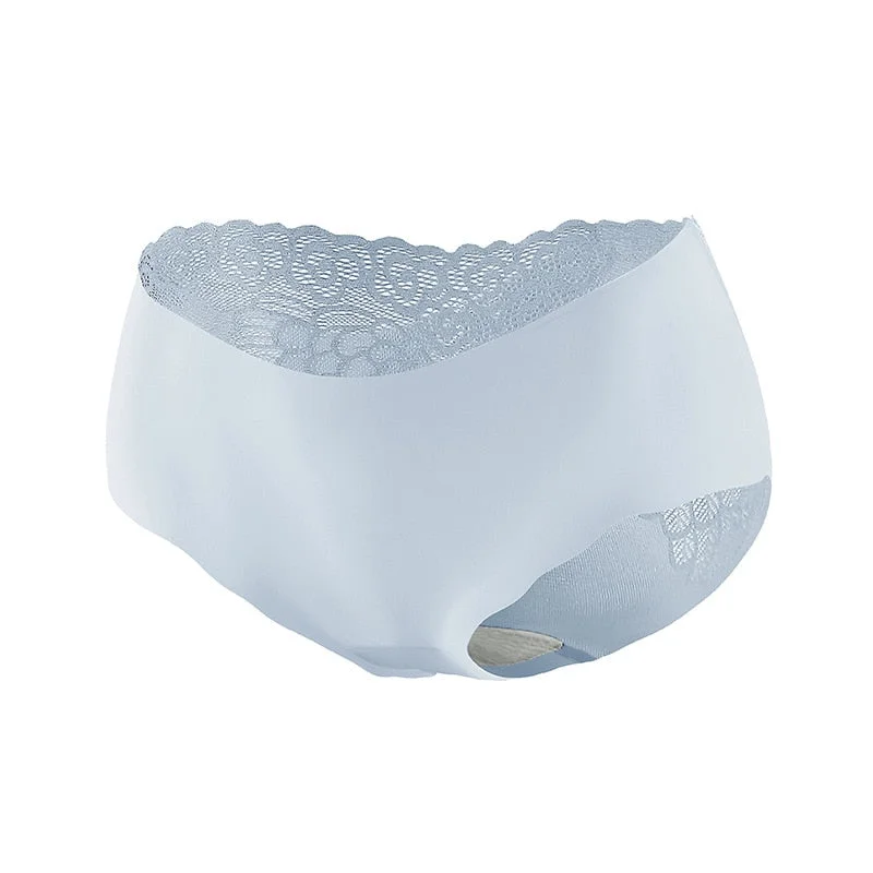 FINETOO Women's Lace Underwear Sexy Panties Woman Knickers  Pantys Mesh Floral Lingerie Female Seamless Briefs Underpants M-XL