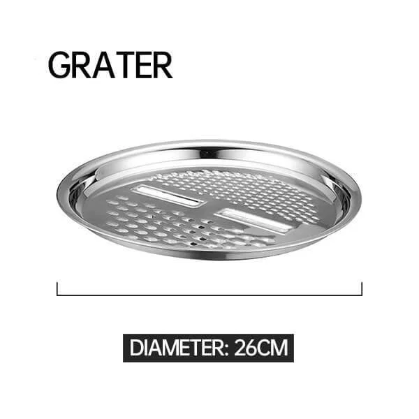 Multifunctional stainless steel basin
