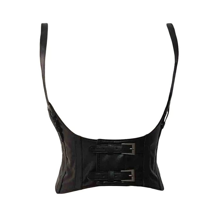Vintage Corsets Vest Black Corset Bandage Womens Waist Belts Corset Camisole Ceinture Femme Bodycon Slim Crop Tank Tops - Shop Trendy Women's Clothing | LoverChic