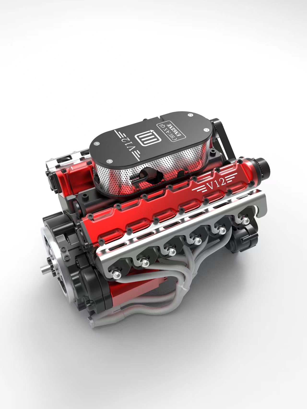 CHUANQI V12 Engine DSF-V12 OHC 47cc 4-stroke 12 cylinders Water