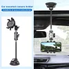 Car Suction Support Adjustable Cell Phone Stand for Car Dashboard (Long Model)