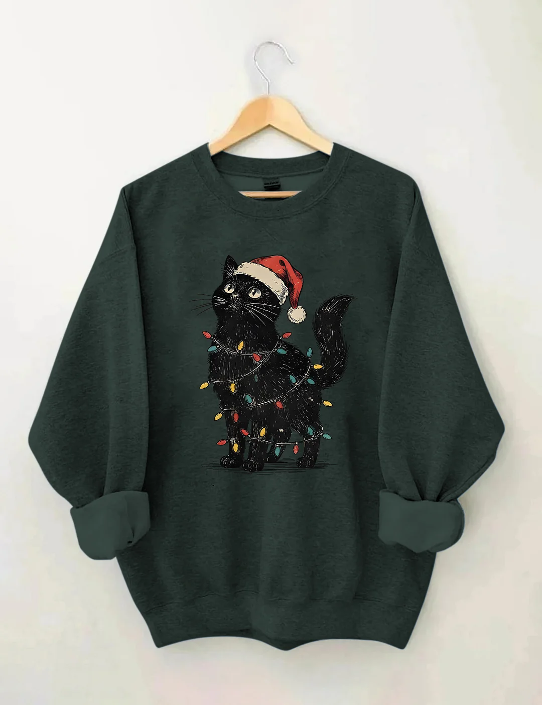 Cute Cat Christmas Sweatshirt