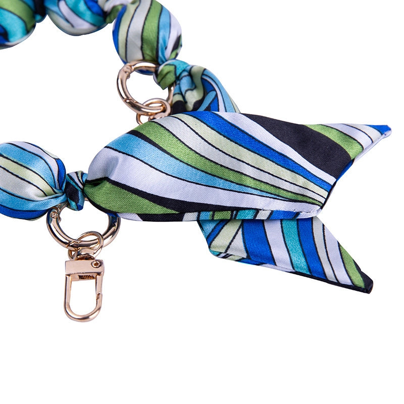 Plastic Color Block Bag Chain