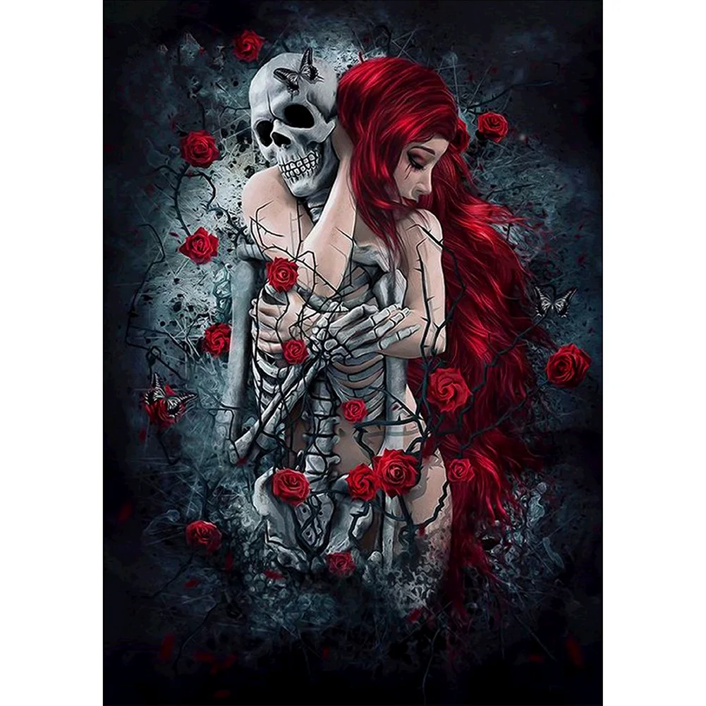Diamond Painting - Full Round/Square Drill - Skeleton(30*40 - 50*60cm)