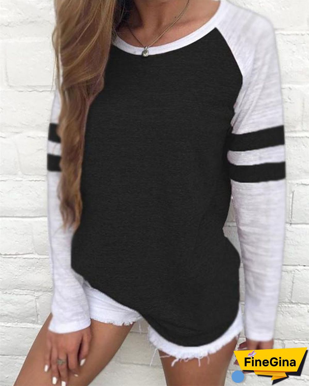 Plus Size Multi-color Tops Holiday Fall Daily Casual Blouse