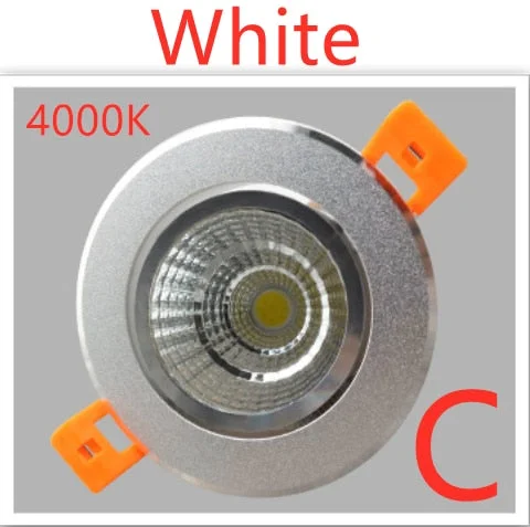 Led Downlight Dimmable lamp 3w 5w 7W 12w 15w 20w  30w 40w cob led spot ceiling recessed downlights round panel light
