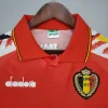 Retro 1995 Belgium Soccer Jersey Home