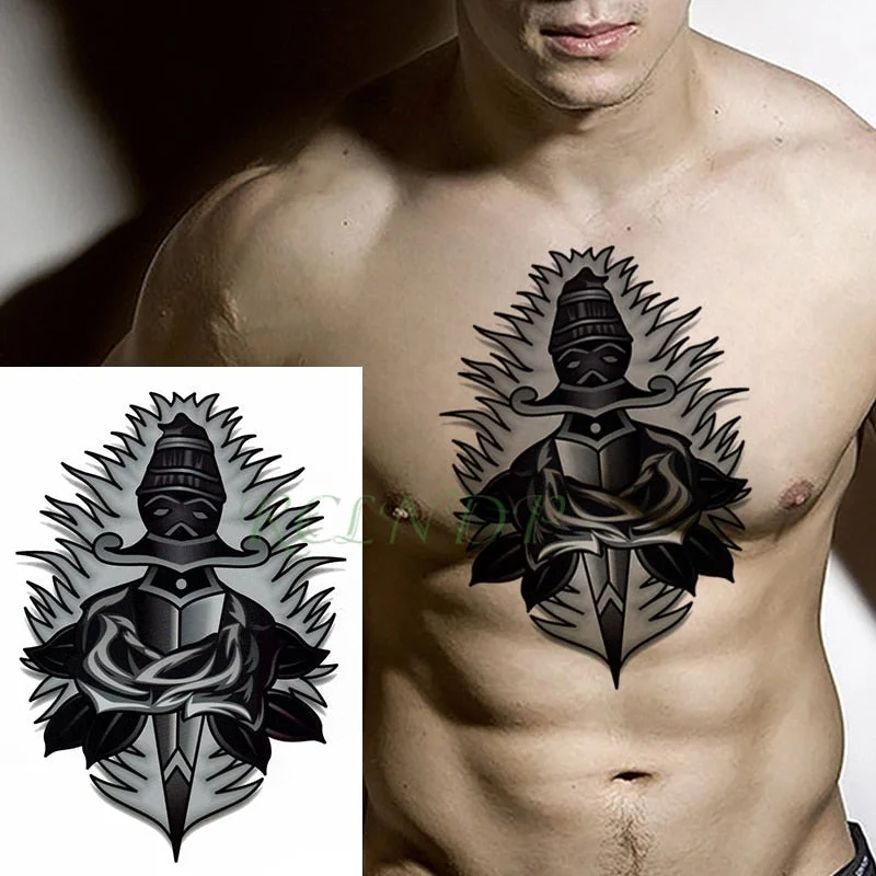 Waterproof Temporary Tattoo Sticker cool eagle wing angel Fake Tatto Flash Tatoo Lucifer Abdomen Arm tatouage for Girl Woman Man