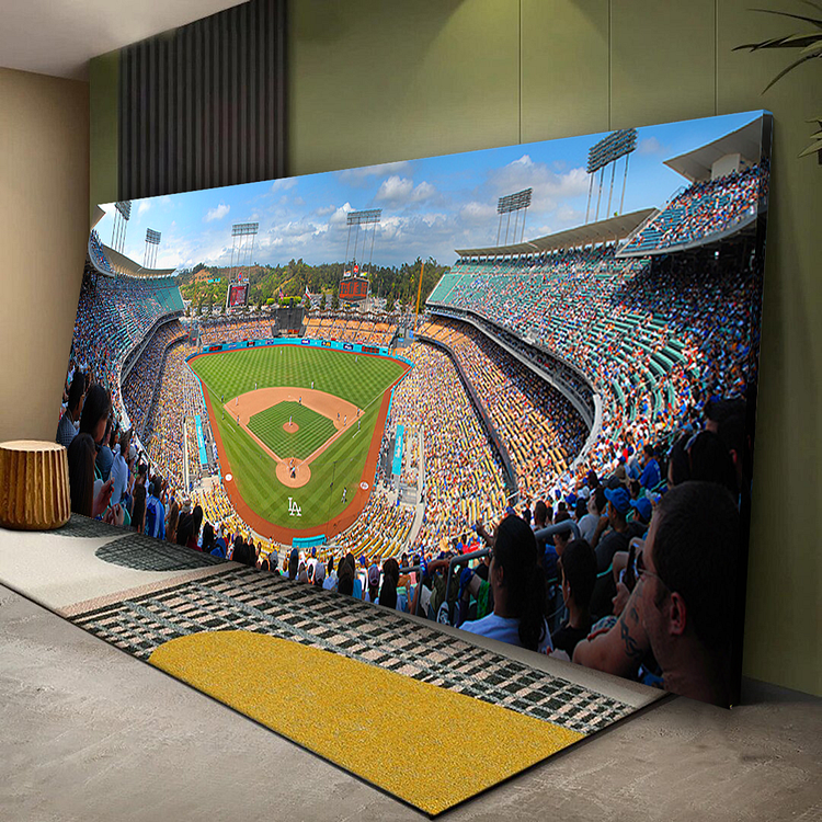 Dodger Stadium  Canvas Wall Art QDJ varity-store