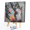 uk.everydayedeals (Limited Stock)Paint By Number - Oil Painting -  Zebra (40*40Cm)