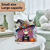 2D flach halloween hexe druck diy diamond painting desktop ornamente dekoration kit