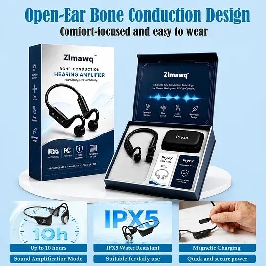 Bone conduction hearing aid key benefits