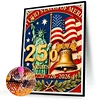 Diamond Painting -5D Full Round Drill 250th Anniversary of USA
