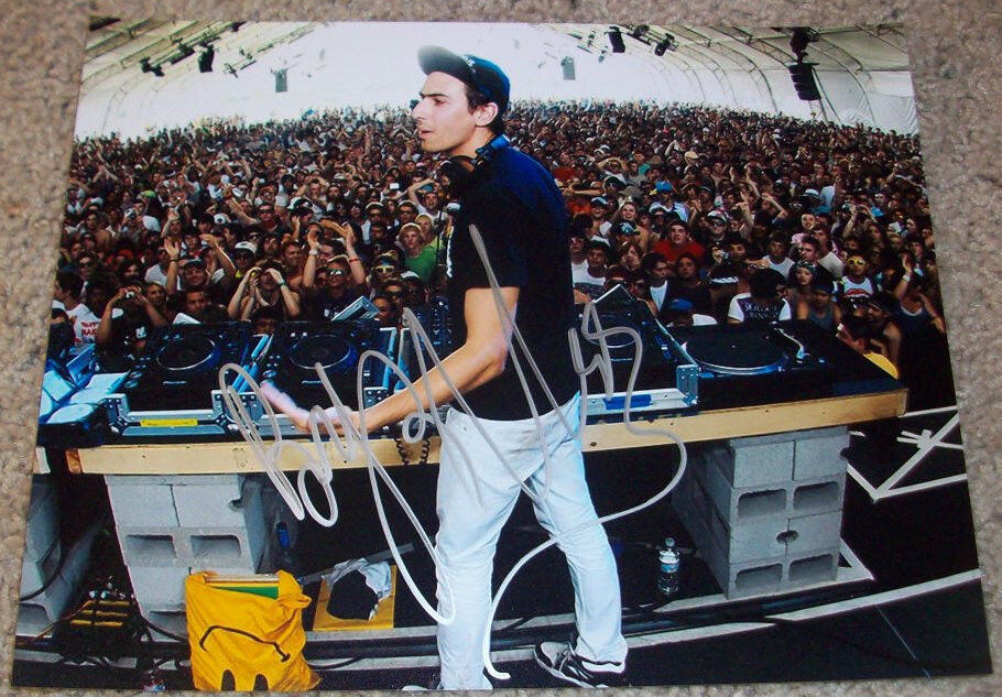 DJ BOYS NOIZE SIGNED AUTOGRAPH 8x10 Photo Poster painting Photo Poster painting A w/PROOF SKRILLEX DOG BLOOD