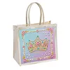 DIY Linen Diamond Art Handbag Craft Kit for Adults Beginners Shopping Gift