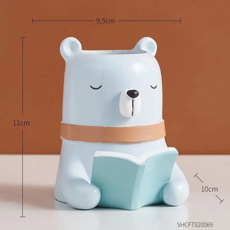 Cartoon Animal Flowerpot Balcony Decorations Pots for Plants and Flowers Garden Pots Modern Home Office Decor Children's Gifts