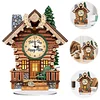 Wooden House - 5D DIY Clock