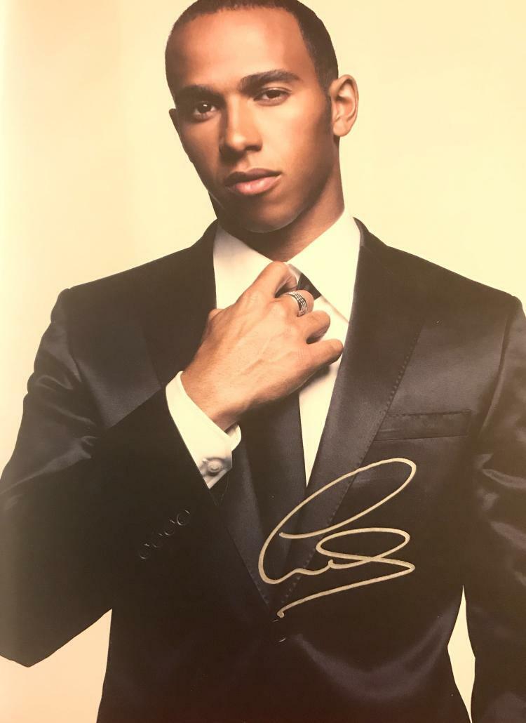 LEWIS HAMILTON Signed Photo Poster paintinggraph - MOTOR RACING Formula 1 Champion preprint