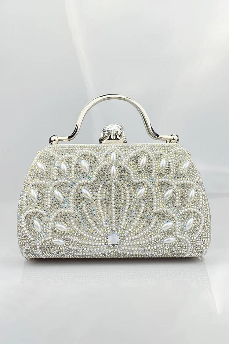 Glittering Rhinestone Evening Party Handbag Clutch Bag