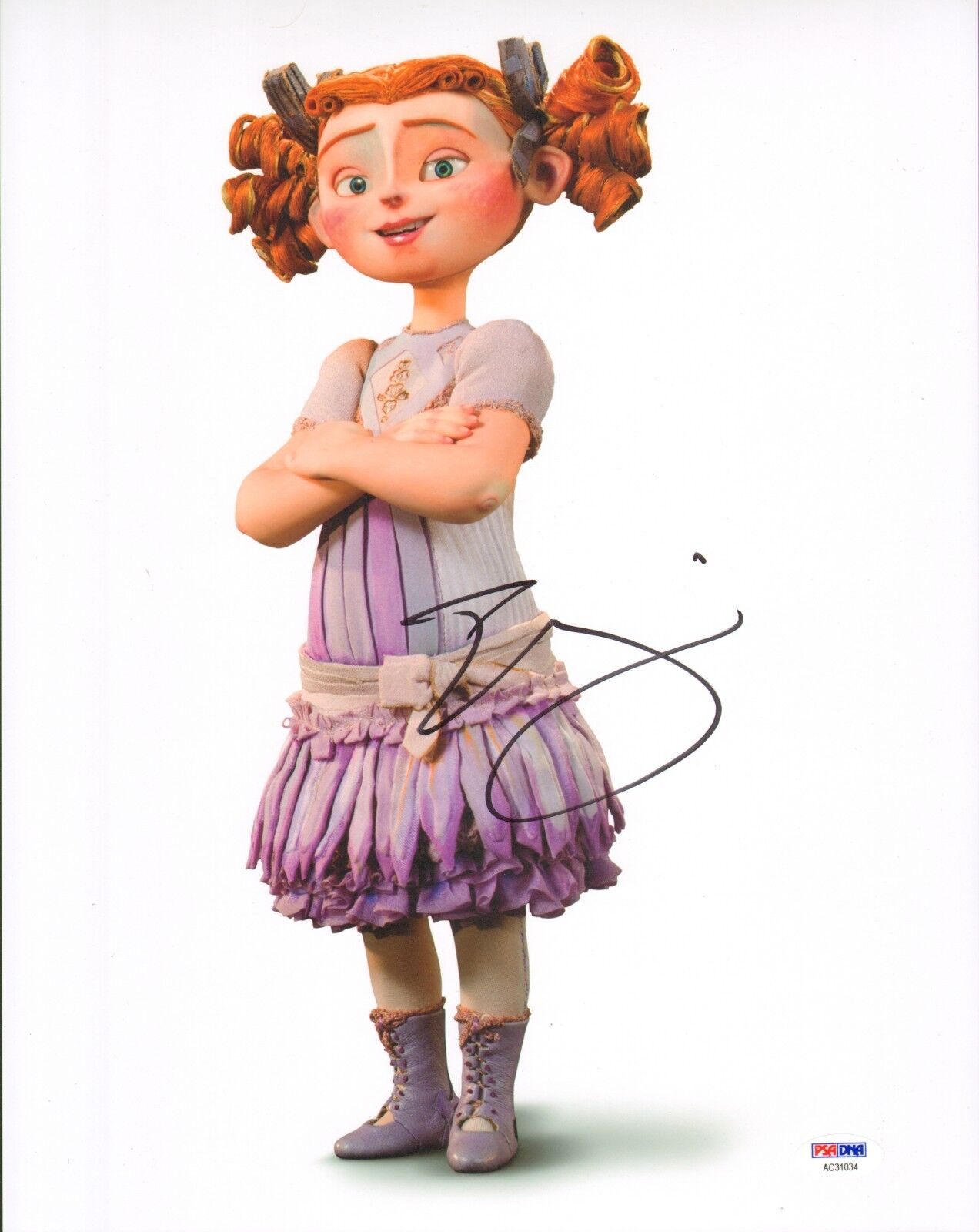 Elle Fanning Signed 11x14 Photo Poster painting PSA/DNA COA The Boxtrolls 2014 Picture Autograph