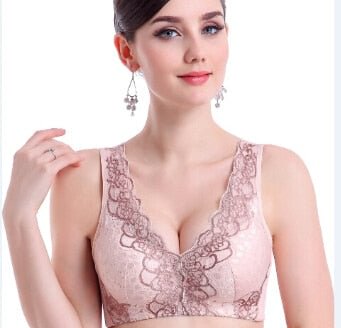 Wire free Vest bra,women soft push up bra sleeping underwear, A B C cup,70 75 80 85