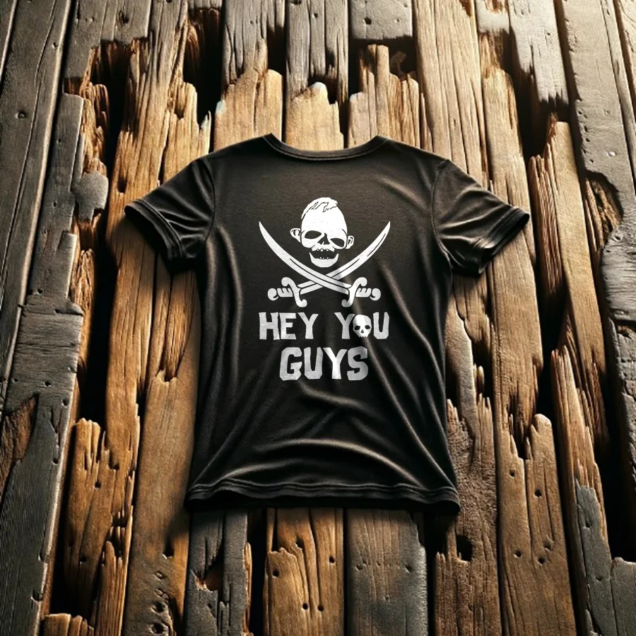 Hey You Guys Printed Men's T-shirt