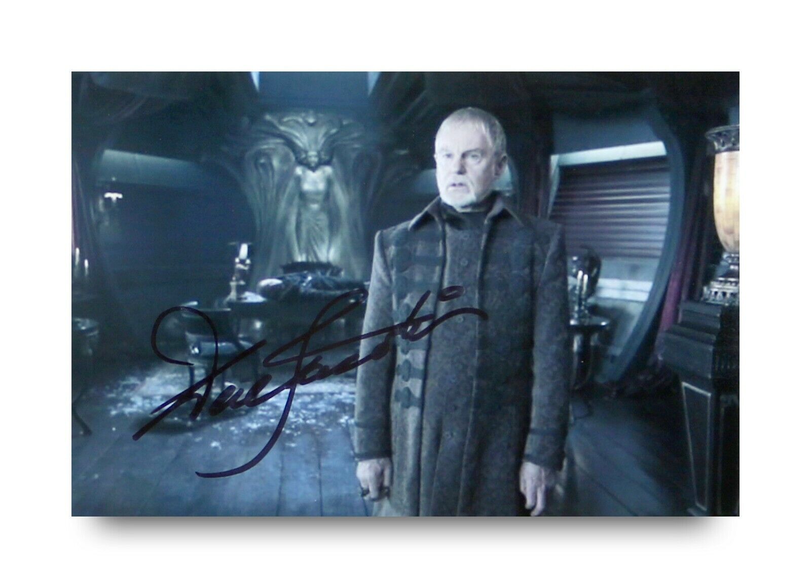 Derek Jacobi Signed 6x4 Photo Poster painting Doctor Who The Master Autograph Memorabilia + COA