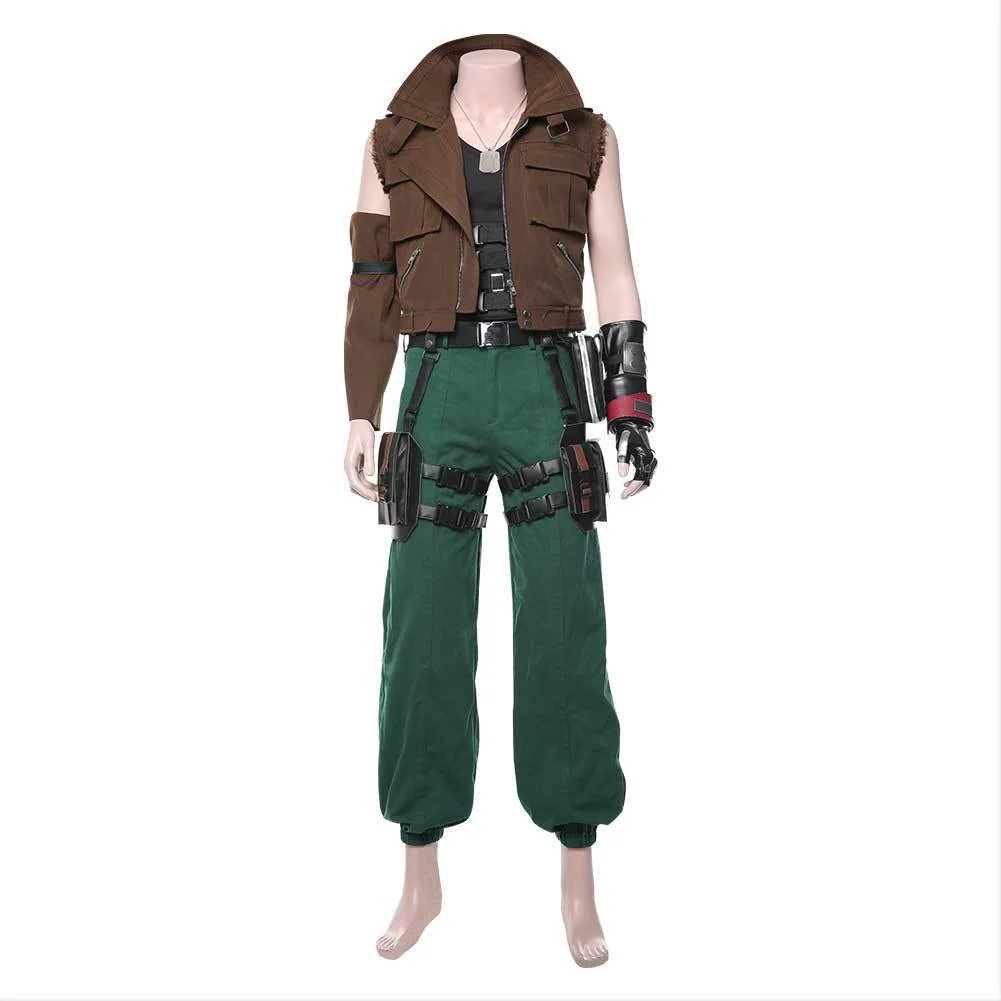 final fantasy vii remake barret wallace cosplay costume