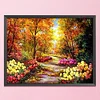 Landscape - 3 strands 11CT Stamped Cross Stitch 40*50cm