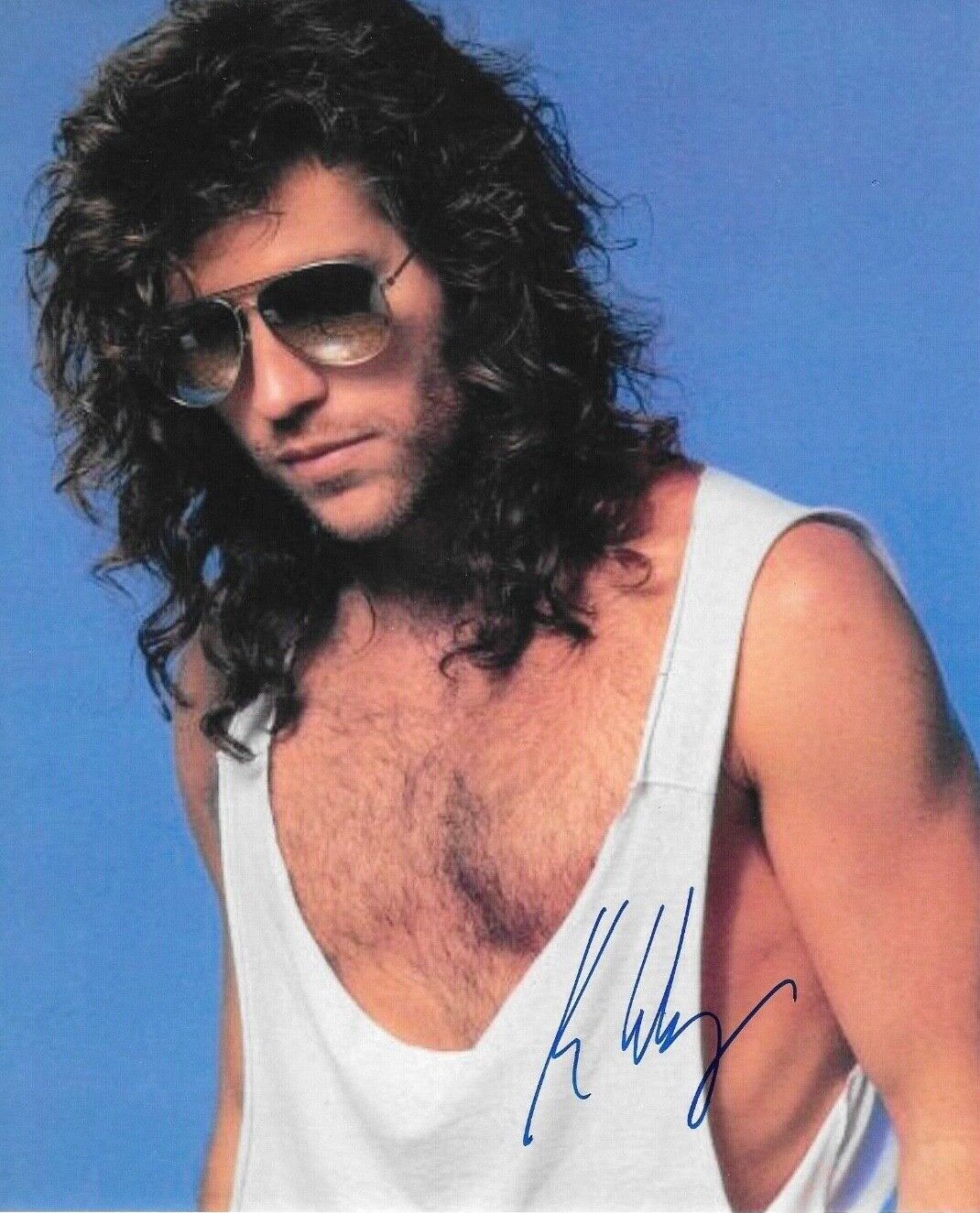 * KIP WINGER * signed 8x10 Photo Poster painting * WINGER BAND * PROOF * 12