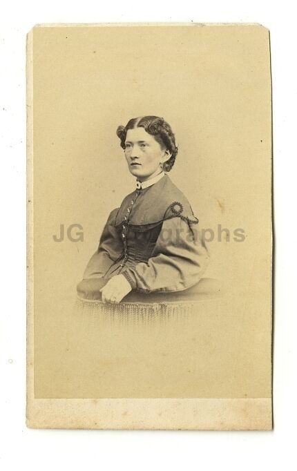 19th Century Fashion - 19th Century Carte-de-visite Photo Poster painting - Lancaster, PA