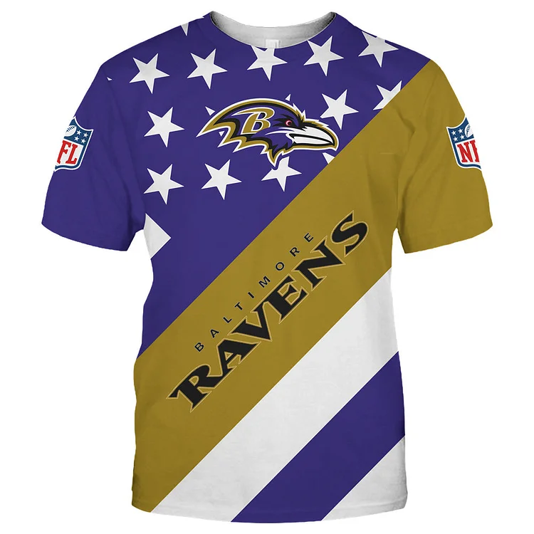 Baltimore Ravens All Over Print T-Shirt