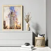>SALE<Empire State Building Full Embroidery 11CT Counted Cross Stitch Kit(11CTACC-132)
