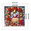 Snowman-14CT Stamped Cross Stitch 40*40cm/15.75*15.75in