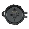Car Charger Dual USB 12V-24V QC 3.0 Cigarette Lighter Socket with Touch Switch