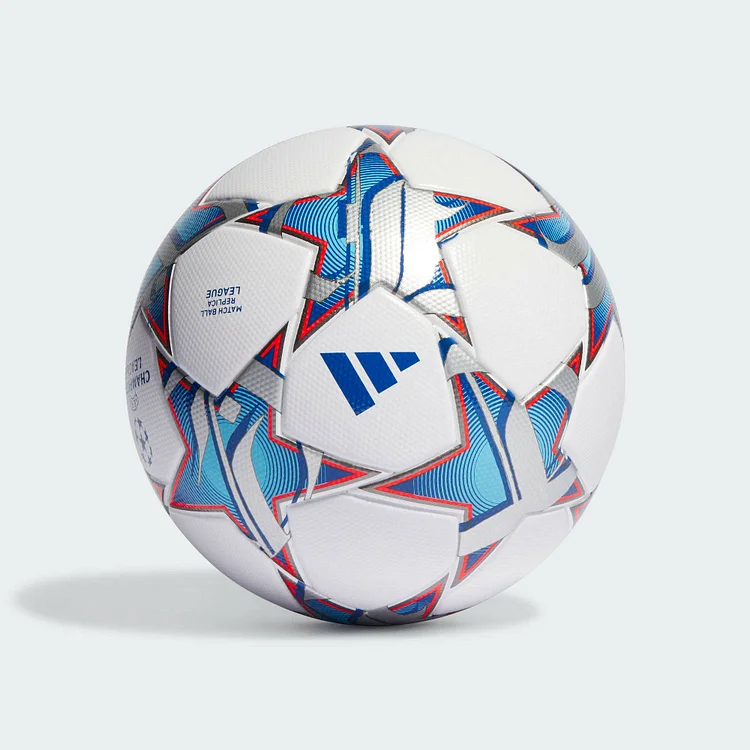 23/24 Champions League Adidas white and blue version No. 5 ball [Ships uninflated]