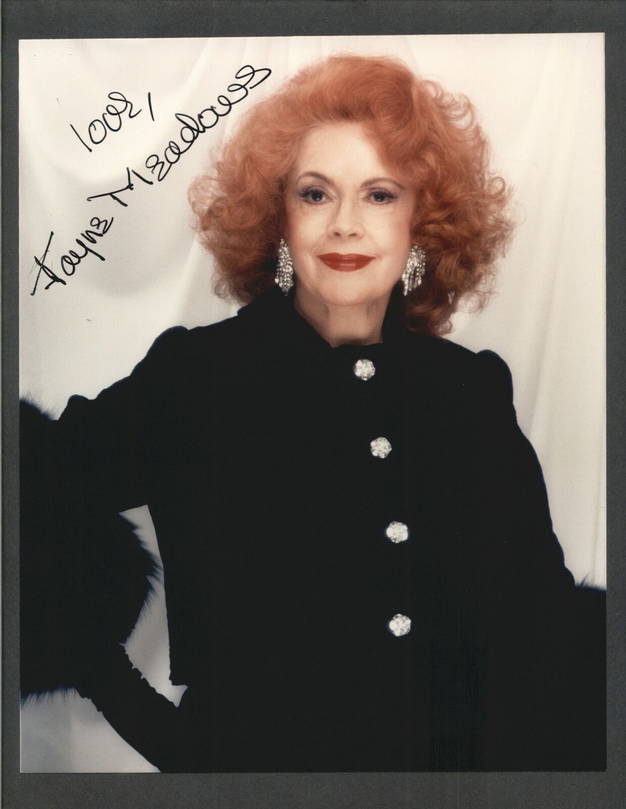 Jayne Meadows - Signed Autograph Color 8x10 Photo Poster painting - City Slickers