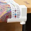 Diamond Painting Roller Tool Tidy Storage Canvas Painting Roller Helper Easy Handling Diamonds Paintings Scroll Storage Tool for Keeping Canvases of Organized (white set)