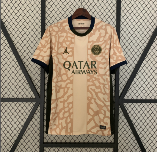 23/24 Psg Paris Saint-Germain Fourth Away Football Shirt Thai Quality