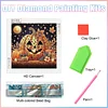 Diamond Painting - Partial Special Shaped Drill - Halloween Pumpkin(Canvas|30*30cm)