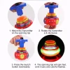 Music Flashing Spinners Toy with Launcher🎁Best Christmas Gift for Kids