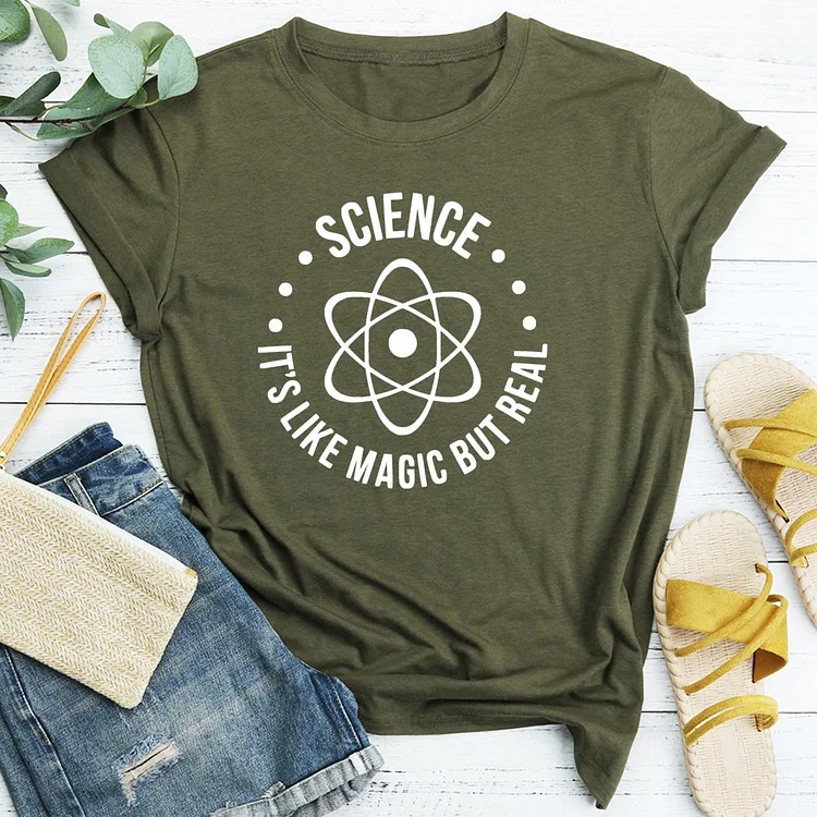 Science it's like magic but real T-Shirt Tee -07128