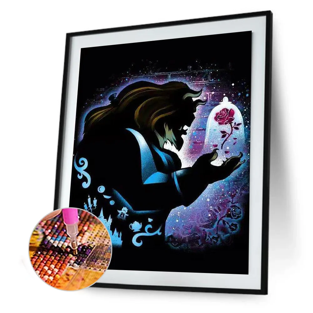 Diamond Painting - Full Round Drill - Beast(30*40cm)