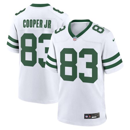 Men's New York Jets #83 Omar Cooper Jr. White 2026 NFL Draft Game Jersey