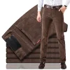 Men's Corduroy Long Straight Casual Pants
