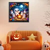 >SALE<5D DIY Full Round Drill Diamond Painting Ghost Home Decor Art Craft30x30cm
