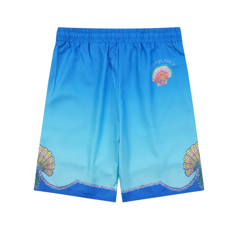 Casablanca 2023 new silk short-sleeved shirt