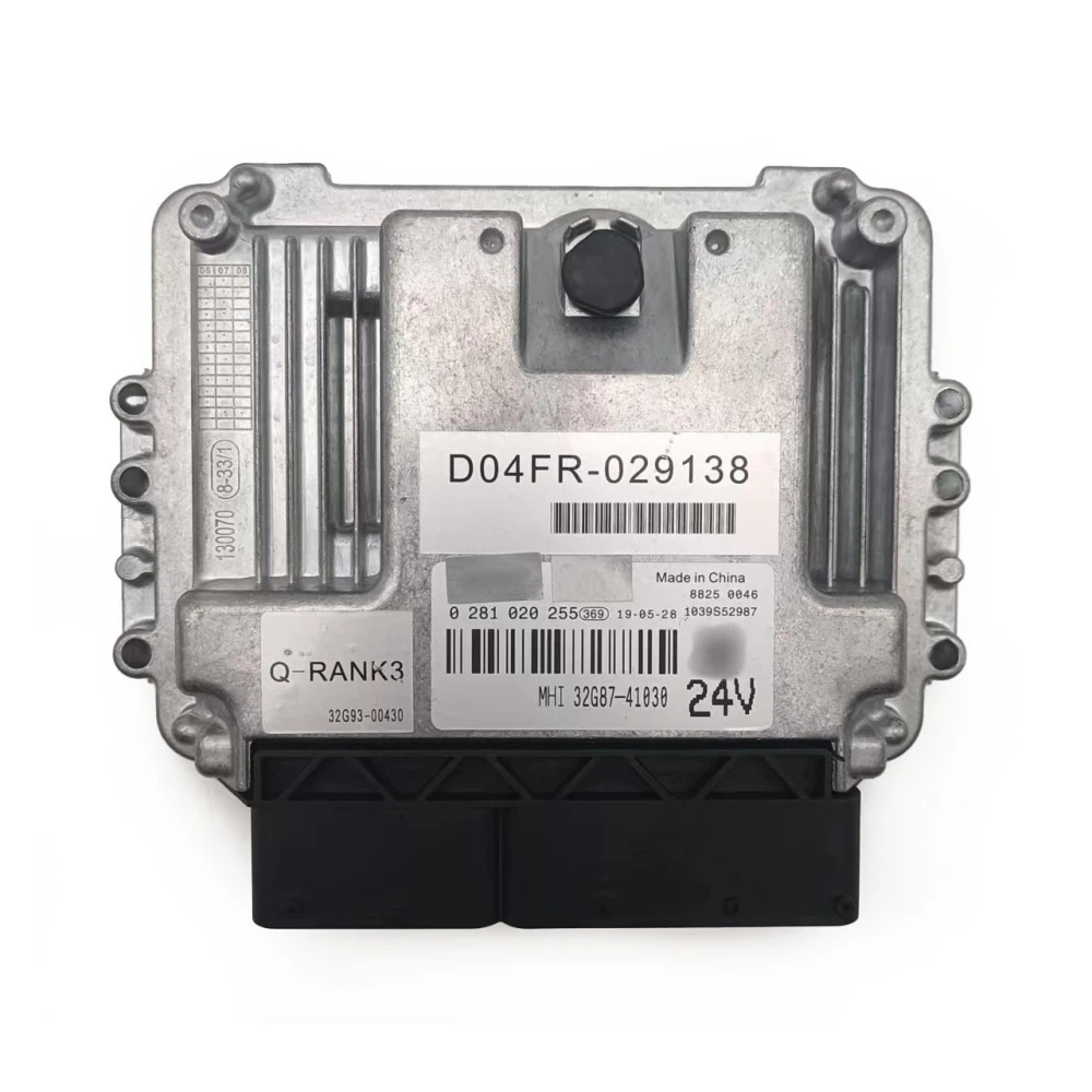 Engine Control Unit Diesel Engine ECM Vehicle ECU 0281020255 32G8741030 D04FR029138 Compatible WithWith Kobelco