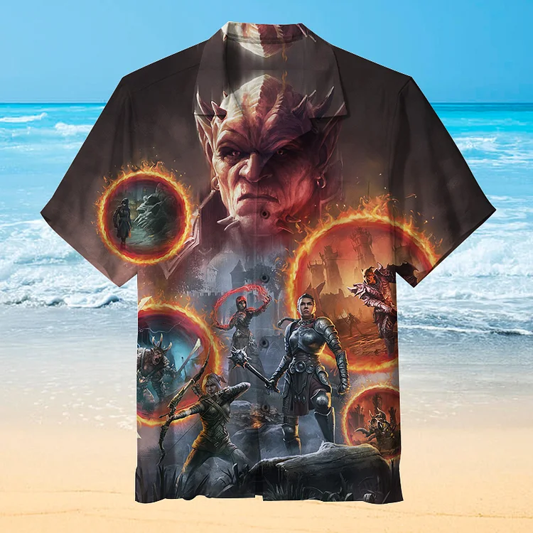 The Elder Scrolls  | Unisex Hawaiian Shirt